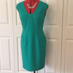 Teal Calvin Klein dress